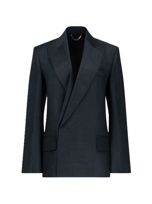 Blazer completo sculptura layered jacket Victoria Beckham | 1426WJK007911A9990 MARSHGREEN